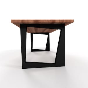 Patas de mesa de metal hechas a mano y personalizadas: forma única para mesas elegantes, patas de mesa a medida, patas de mesa de alta calidad, N21