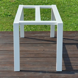 Table Frame for Marble Top, Table Base for Heavy Top, Metal Table Frame, Kitchen Table Base, Iron Table Legs For Reclaimed Wood, F9
