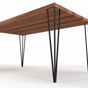 Hairpin Table Legs, Dining table legs, Pin Table Legs, Kitchen table legs, Hairpin metal legs for table, N148