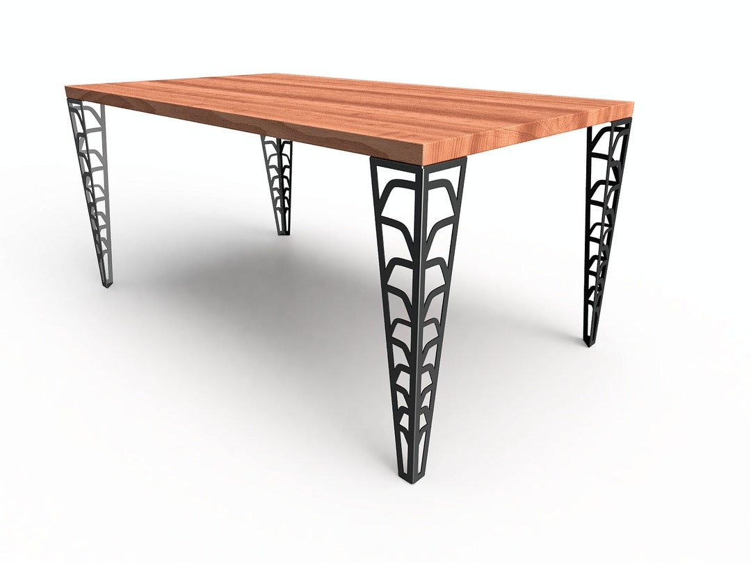 Industrial Style Table Legs, Metal Table Legs, Desk Legs, Console Legs