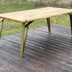 Gold Metal Table Legs, Dining table legs, Kitchen table legs, Golden table legs, N41,
