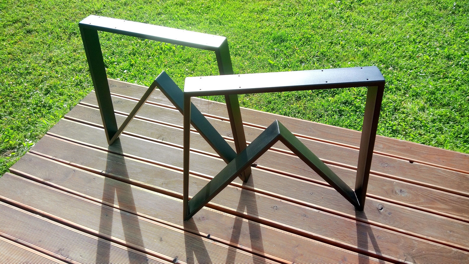 Wshape Table Legs Kitchen Table Legs Dining Table Legs Etsy