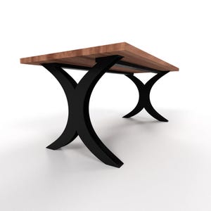 Bold & Stylish Table Base, Built for Stability and Aesthetics, Designer Edition Table Base, Premium Steel Table Base, F29