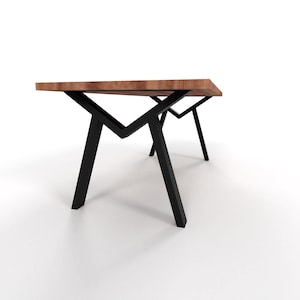 Modern Metal Table Legs – Strong & Durable, Custom RAL Colors Available, DIY table legs, N12
