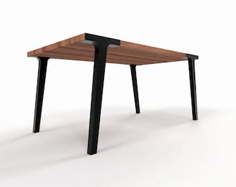 Metal table legs, Dining table legs, Industrial style table legs, Kitchen table legs, Steel table legs, N101