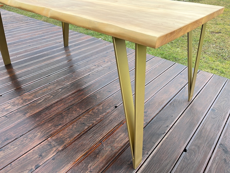 Hairpin Table Legs: Powder Coated Steel, Tischbeine, N136 image 3