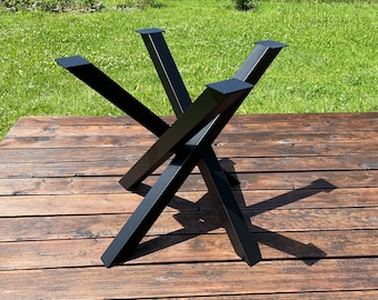 Spider Metall Esstisch Basis: Industrielle Stahl Tischbeine, F23