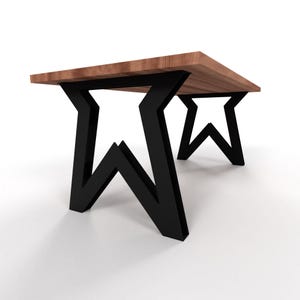 Star Shape Metal Table Legs: Modern Art Designer Collection, N27