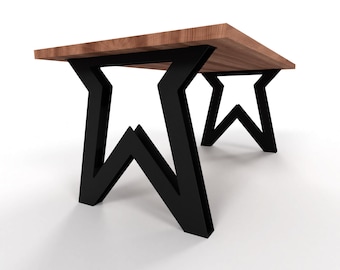 Star Shape Metal Table Legs: Modern Art Designer Collection, N27
