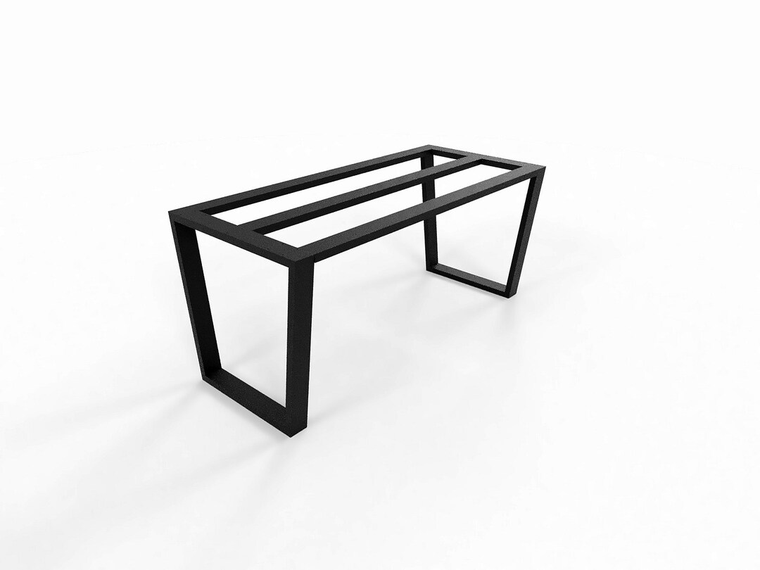 Sturdy Metal Table Frame, Heavy Duty and Stylish Table Base, Table