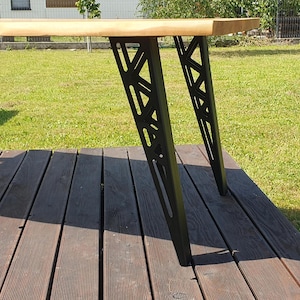 Handmade Furniture Table Legs, Set of 4, Desk Legs, Console Legs, Coffee Table Legs,  Steel Iron Legs For Table Desk Console, B25