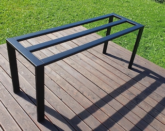 Hochleistungsstahl-Metalltischbasis: Esstischrahmen, modernes Design, versandfertig, F4