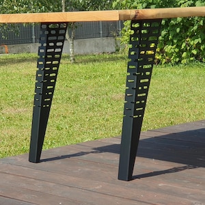 Industrial Furniture Legs, Set of 4, Desk Legs, Console Legs, Coffee Table Legs,  Steel Iron Legs For Table Desk Console, B24