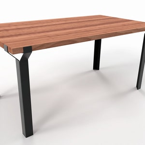 Metal Dining Table Legs, Set of 4, Industrial style table legs, Kitchen table legs, Tischbeine,  N147