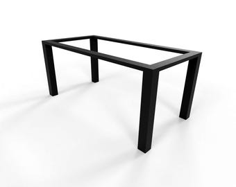 Base de mesa ancha de alta resistencia: Estructura metálica personalizada, cualquier color RAL, F4CFU
