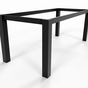 Metal Table Base, Iron Table Legs, Handmade Furniture, Glass Top Base, Epoxy Dining Table Base, Glass Table Base, F72