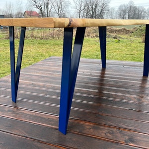 Hairpin Table Legs: Powder Coated Steel, Tischbeine, N136 image 2