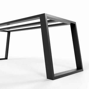 Table Frame for Heavy Top, Metal Table Frame, Iron Table Legs for Stone, Table Frame for Marble Top, Glass Table Base, F8