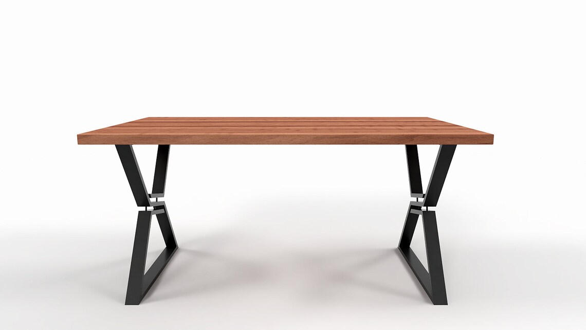 Metal Table Base Kitchen Table Legs Dining Table Base Etsy