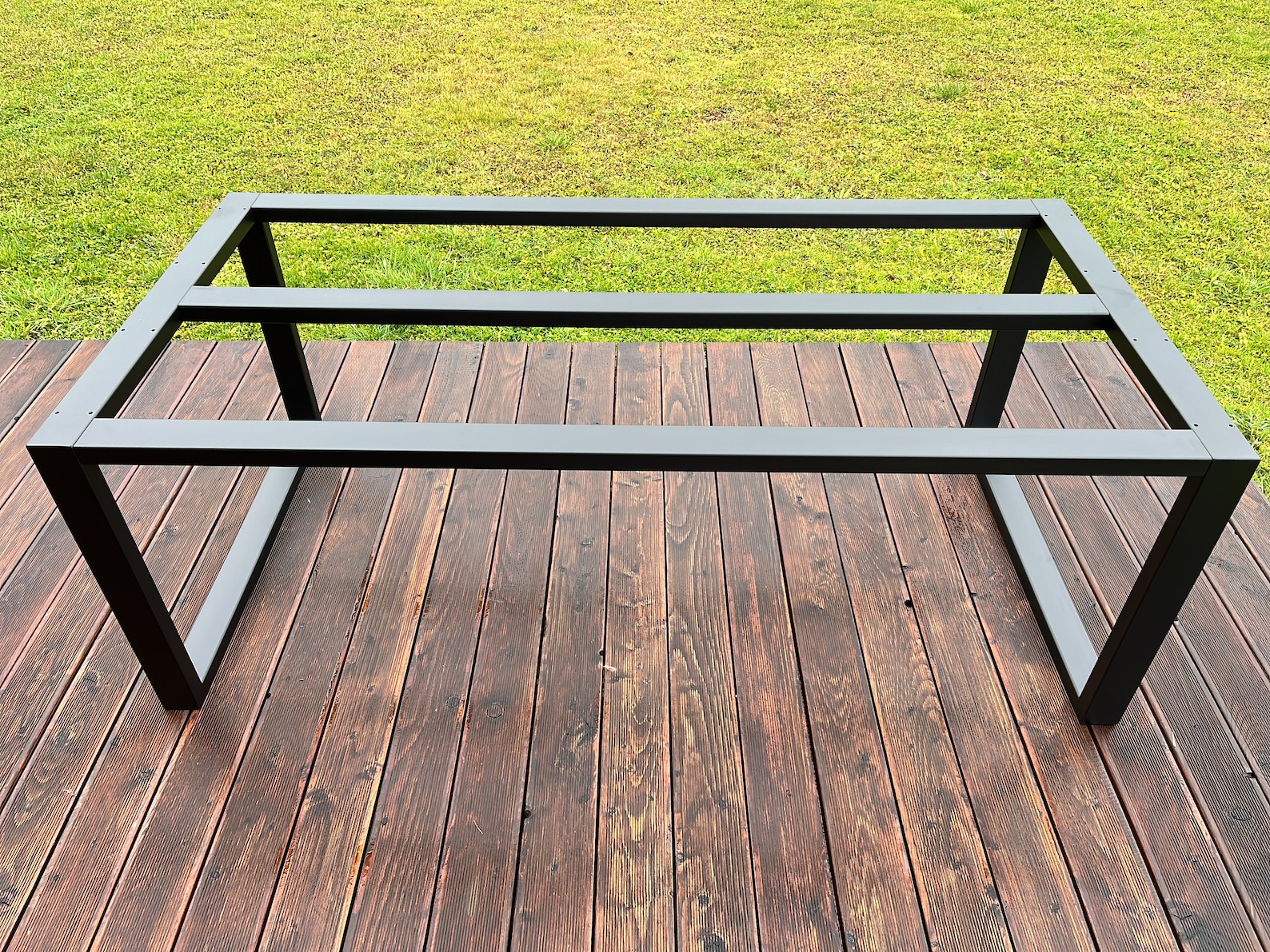 Table Frame for Heavy Top Metal Table Frame Kitchen Table Etsy