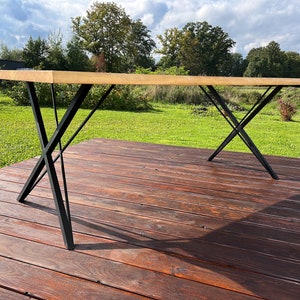 X-Shape Hairpin Table Legs, Butterfly Table Legs, N140