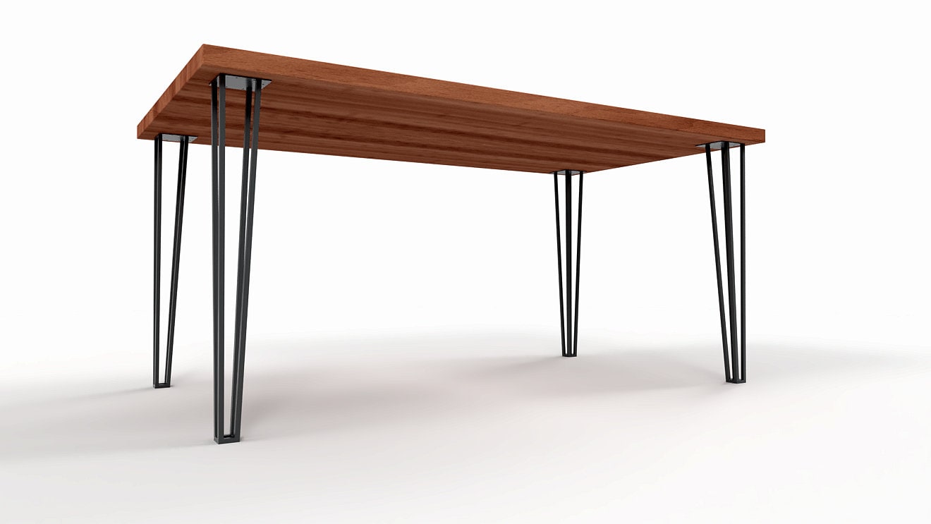 Hairpin Table Legs, Dining table legs, Kitchen table legs, Pin Table Legs, Table Legs Metal,  N131
