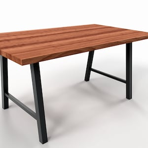 Trapezoidal Metal Table Legs for Minimalist Furniture Design, Dining table legs,  N138