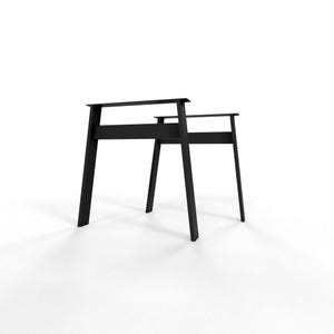 Trapezoidal Metal Table Legs, Set of 2,  Dining table legs,  Kitchen Table Legs, N192