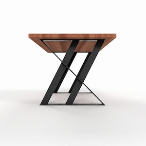 Z shaped Table base, Metal Table Base, Kitchen Table Legs, Dining Table base,  Industrial Table base,  N168