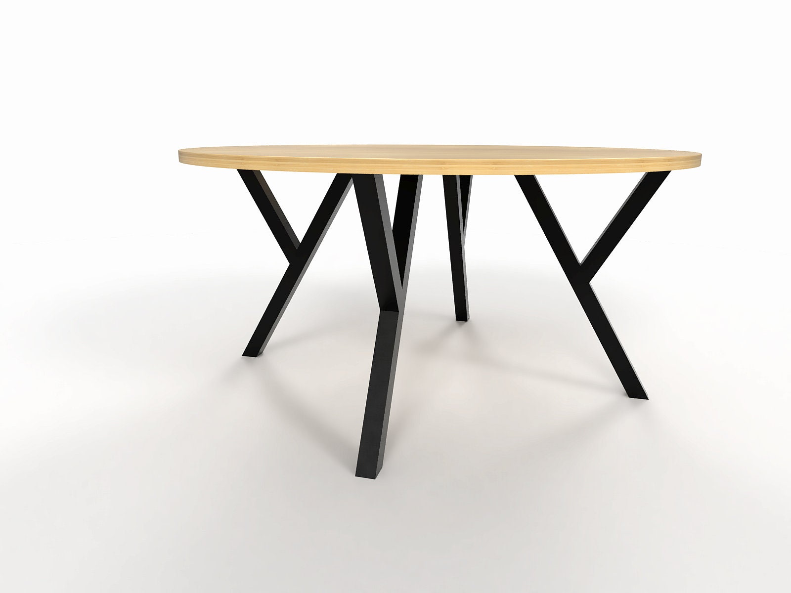 Table Legs for Round Table Y Shape Table Legs Dining Table Etsy