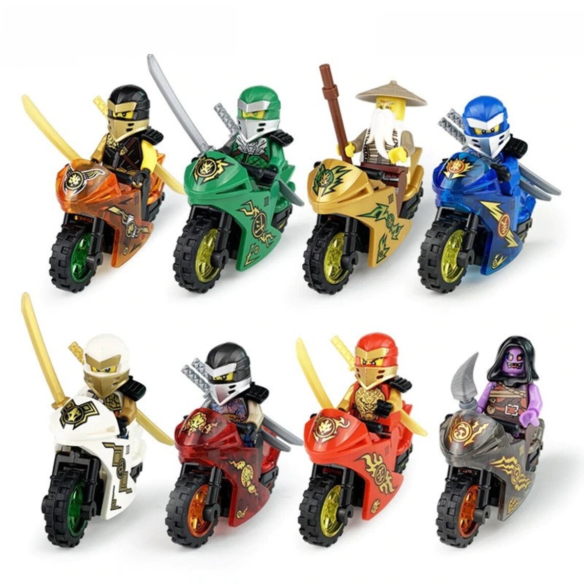 ninjago motorbike