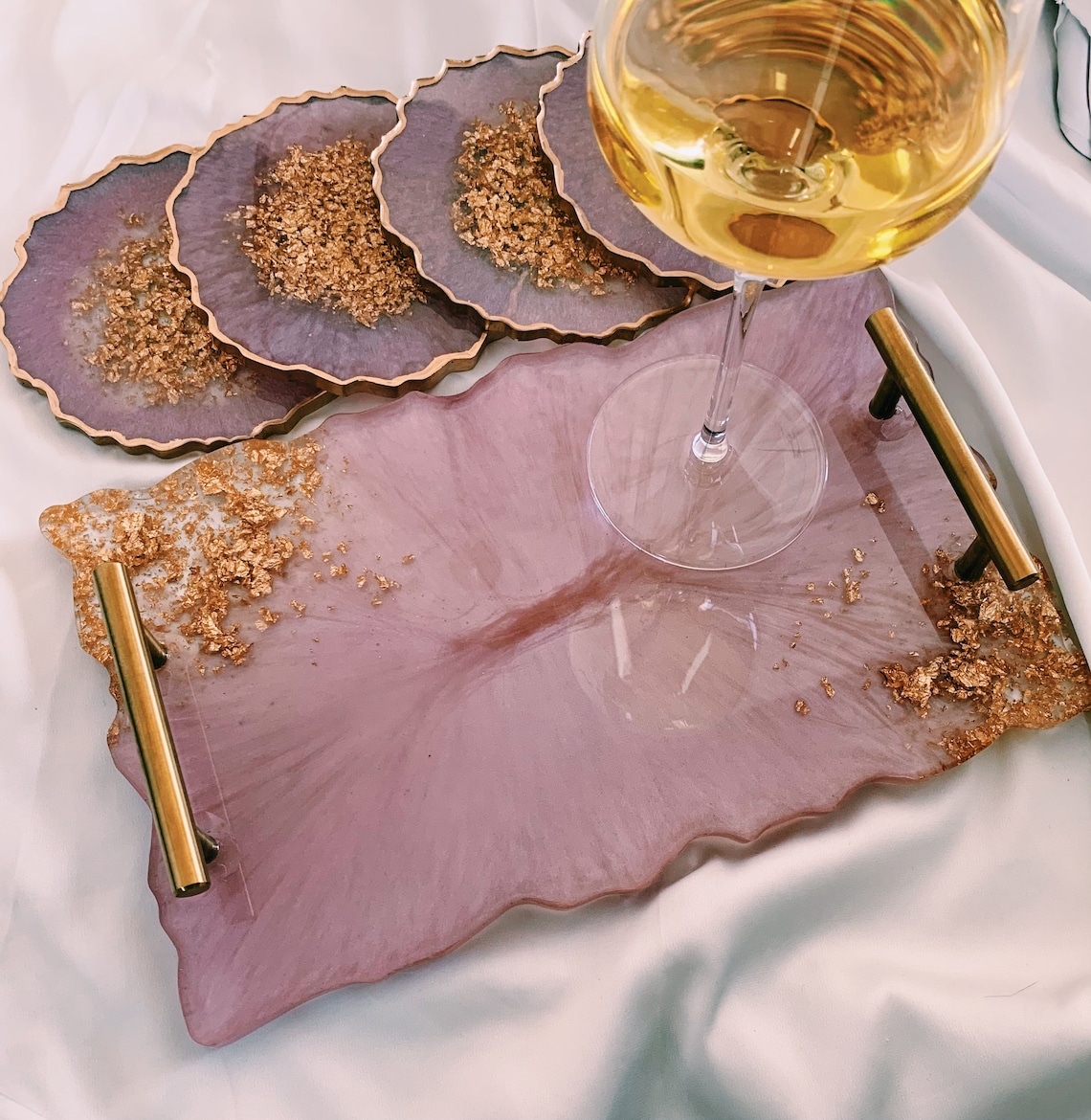 7 by 12 Custom Designed Resin Tray Etsy