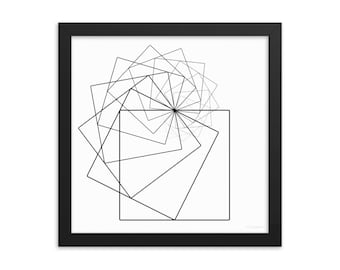 Fibonacci 05 - framed