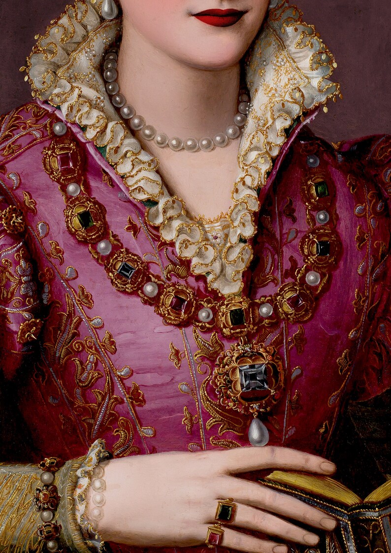 REGALIA - Queen A3 Oil Painting Print - Etsy UK