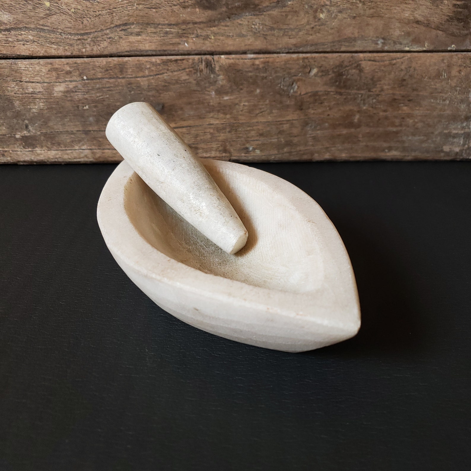 Quartz Mortar And Pestle For Herb Grinding Etsy