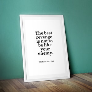 Printable  Marcus Aurelius Quote (Digital Product)