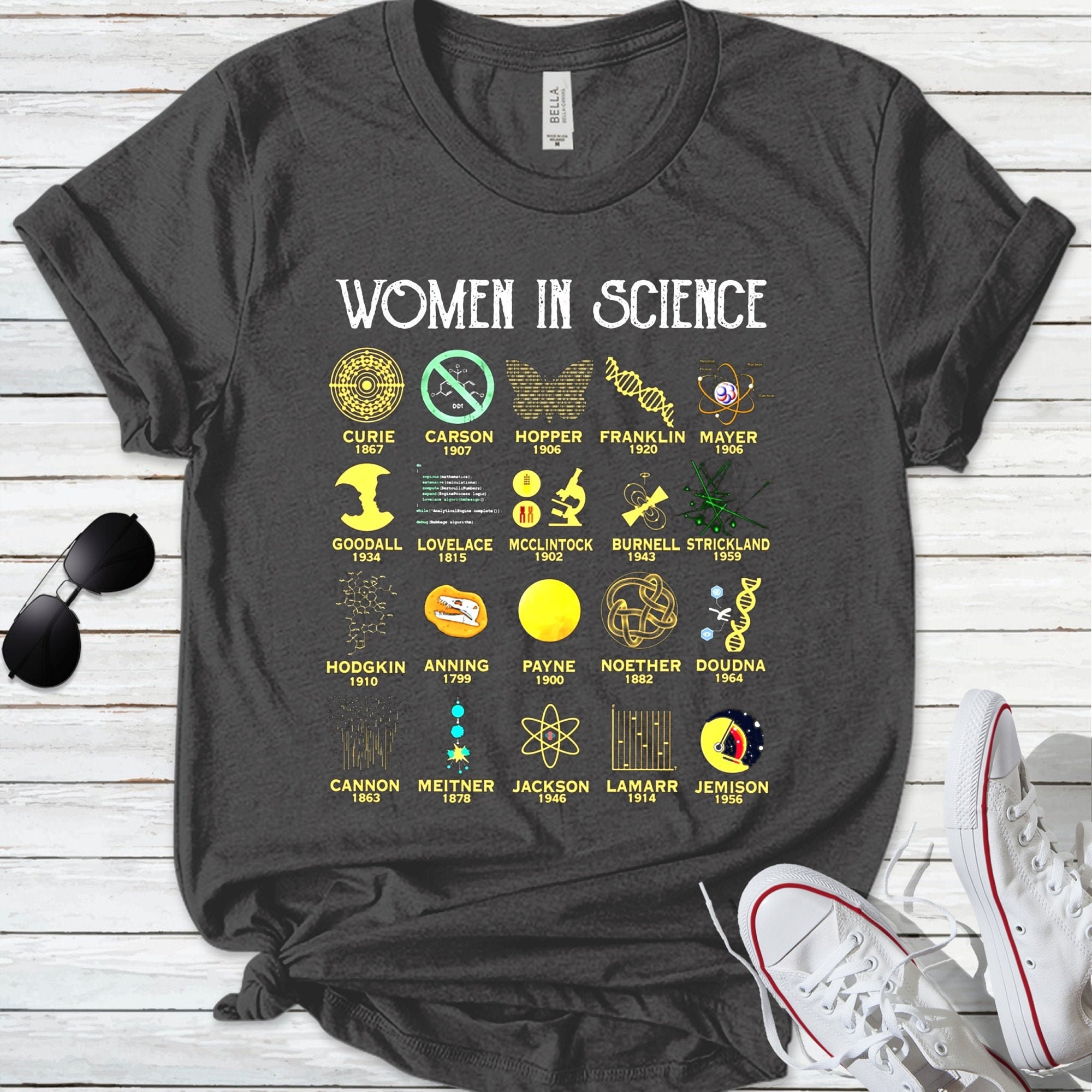 Women in Science tshirt Science Shirt Shirt for girl Etsy