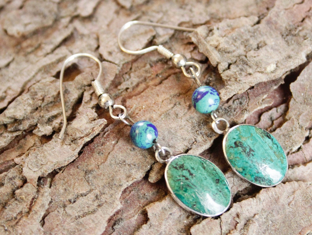 Pendientes Colgantes De Plata Verde Malaquita Y Eilat Etsy Espa a pendientes-colgantes-de-plata-verde-malaquita-y-eilat-etsy-espa-a