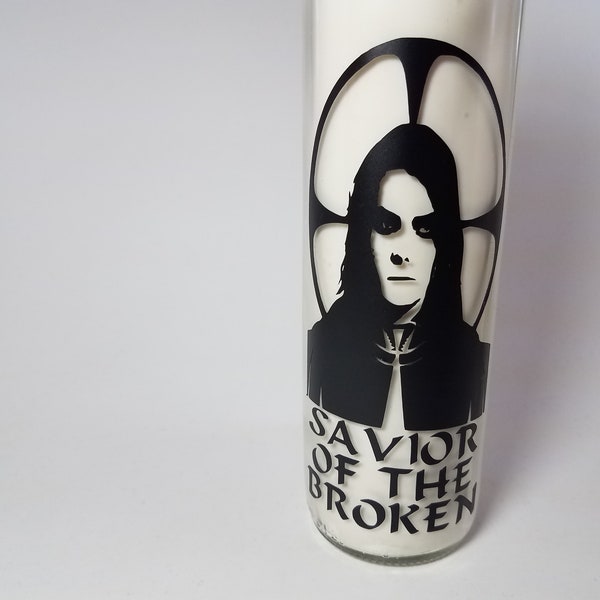 Vela de oración de Gerard Way - Salvador de los rotos - EMO - Divertido - My Chemical Romance