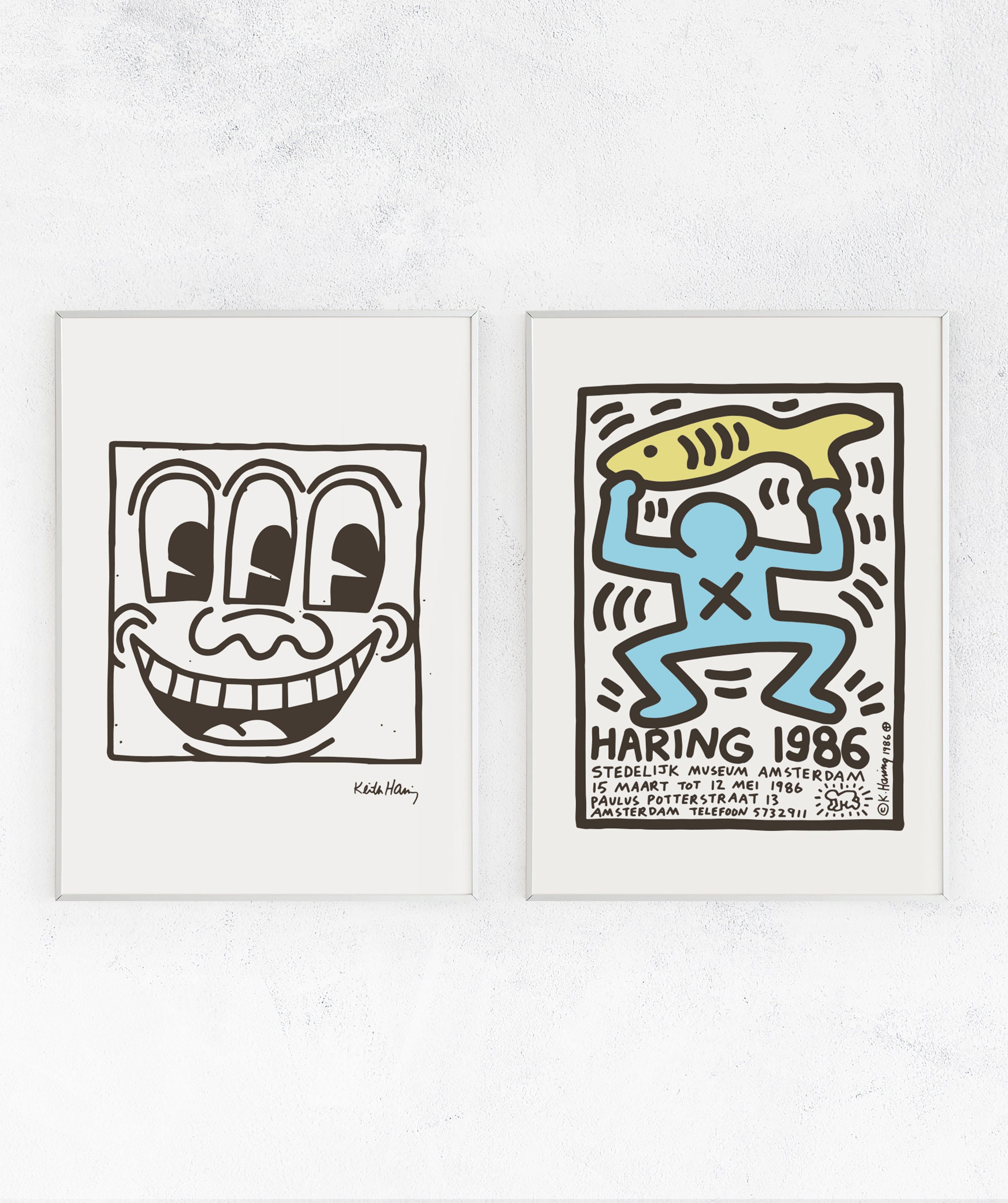 UNISEX S/M Three Eyed Smiling Face STATUE ORIGINAL - 通販 - www