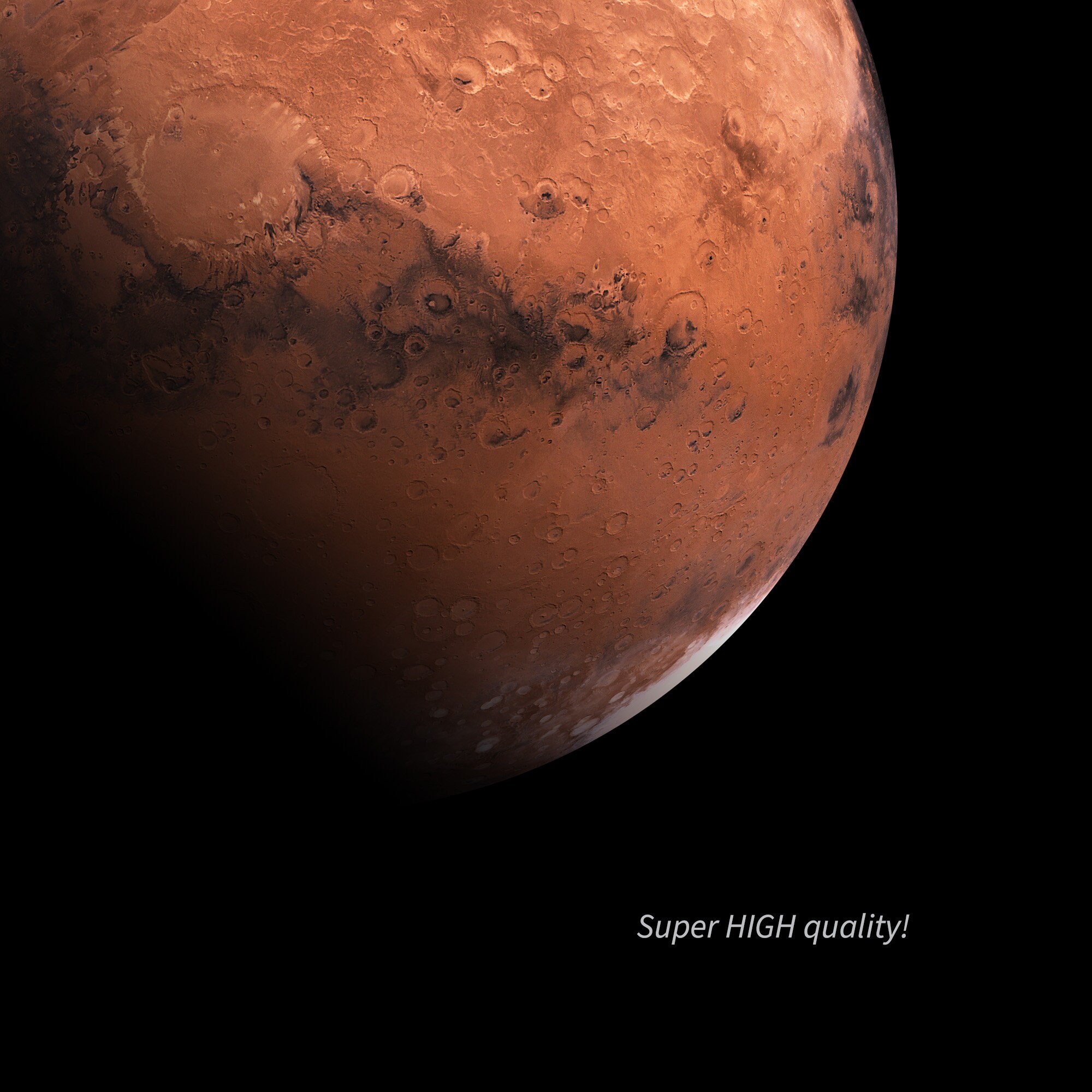 Planet Mars Print / Printable Wall Art - Etsy