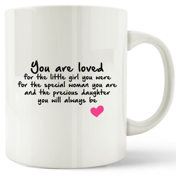 Daughter Gift Mug You are loved Tea Coffee Cup...