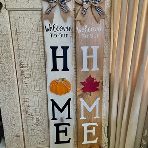 Welcome Front Porch Sign | Interchangeable Designs | Front Door Decor | Welcome | Front Door Sign | Patio Decor | House Warming Gift
