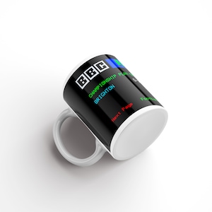 Personalised Retro Ceefax Mug