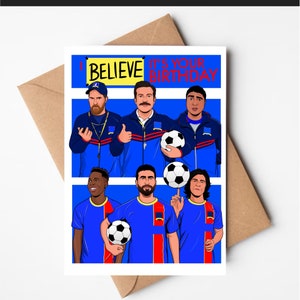 Cartão de aniversário Believe