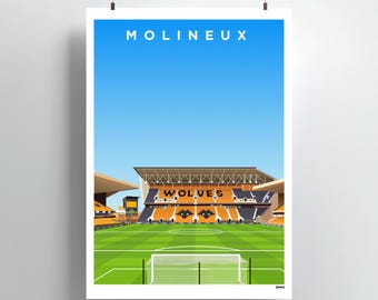 Impression du stade Molineux - Loups - Wolverhampton Wanderers - WWFC