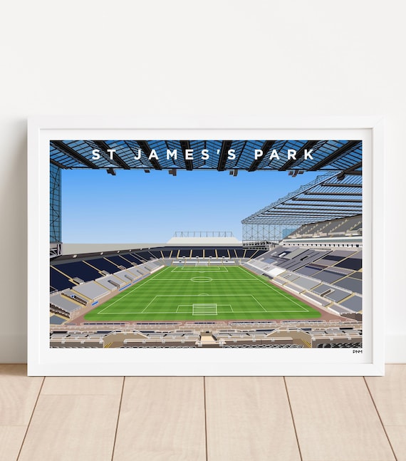 St James's Park Stadium Print