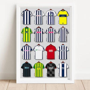 West Bromich Albion Shirts Print - WBA