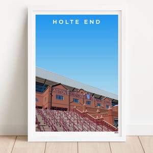 Villa Park Holte End Stadium Print - Aston Villa