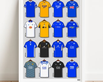 Leicester City Shirts Print